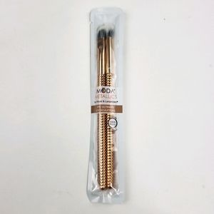 *3/$25 MODA Metallic Ultimate Eye Scupltors Brushes